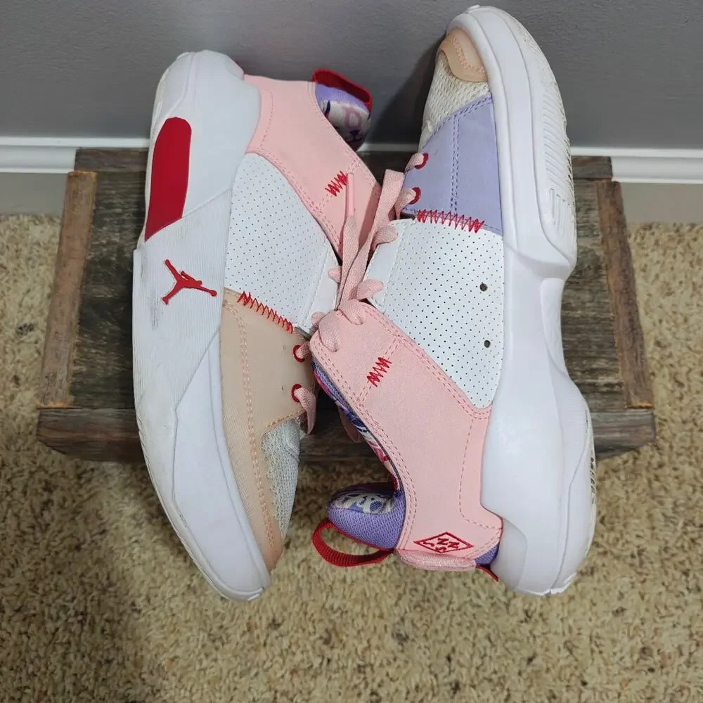 Jordan One Take 4 Pink Blast Purple White Sneakers Size 4.5Y DO3102-100